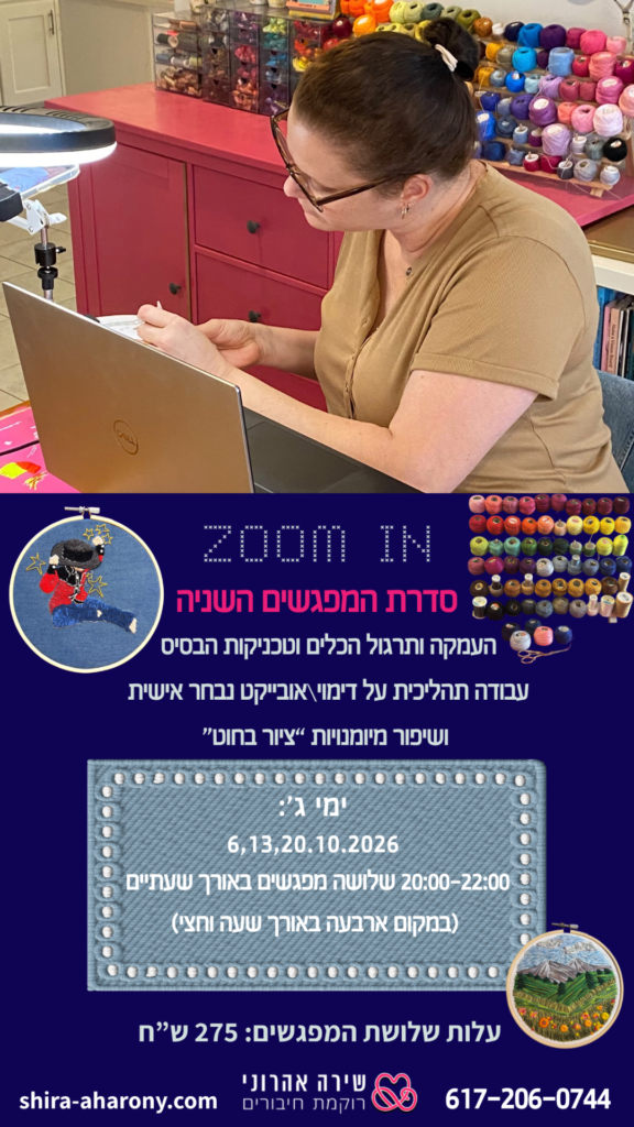 סדרת מפגשי זום למתקדמות