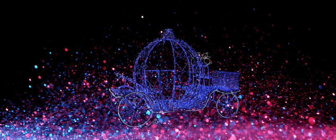 כרכרה מנצנצת